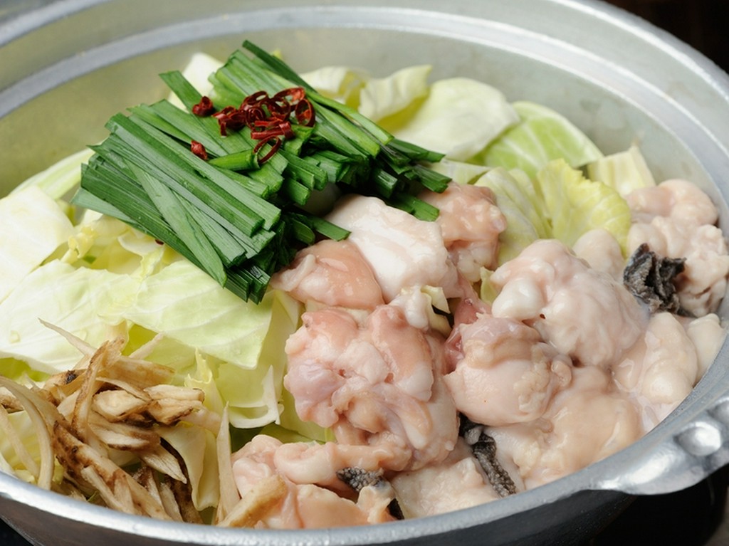 博多直送のもつでつくる『博多もつ鍋』