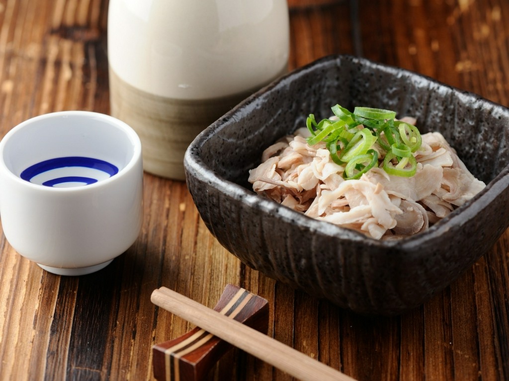 大好評！豚の胃袋を用いた『酢モツ』