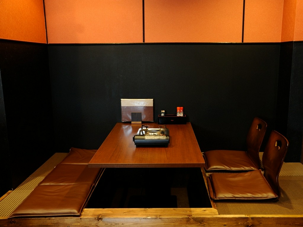 くつろげる座敷席