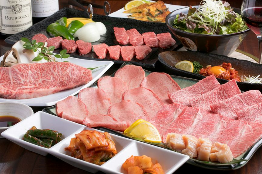 絶品の希少部位を用いた贅沢なセットメニューの数々