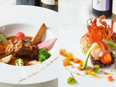 カナダ産活きオマール、博多和牛を堪能 贅沢美食コース