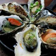 牡蠣以外の一品料理も充実！