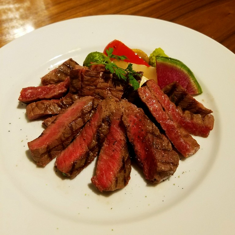 和牛イチボのプレミアムステーキ