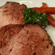 厚切りのオニオンケーゼ【ドイツ流ミートローフ】ステーキ