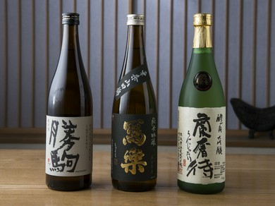 料理との相乗効果で味わいを増す銘酒をセレクト