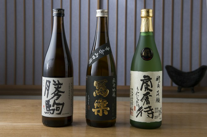 日本酒にこだわっている