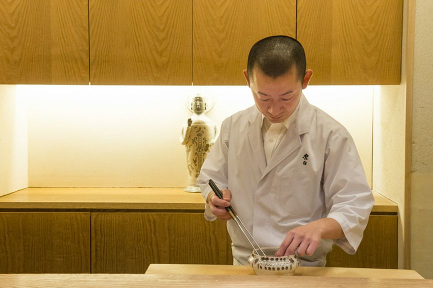 ぶれることない日本料理の土台と、斬新な素材選び