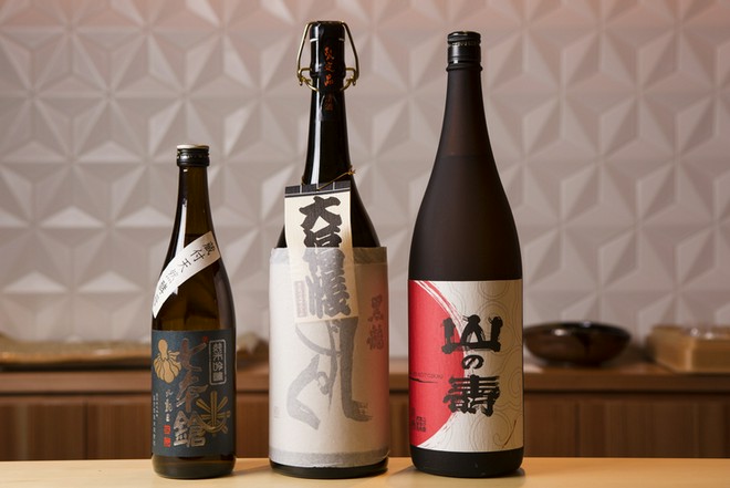 日本酒にこだわっている
