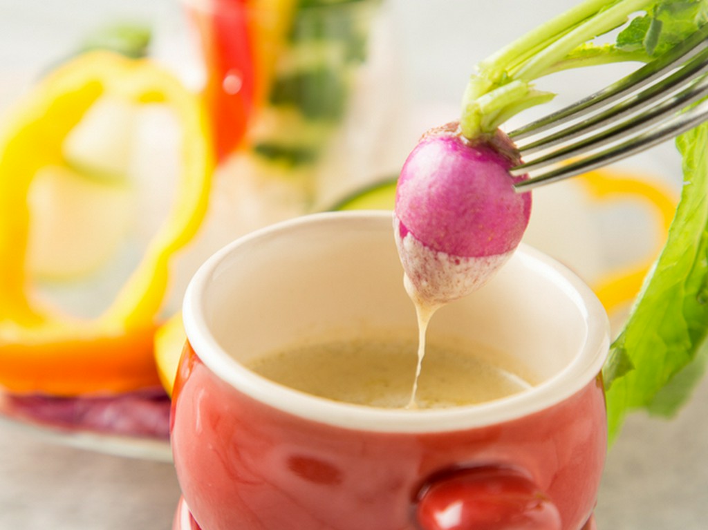 契約農家から届いた旬の野菜 バーニャカウダ