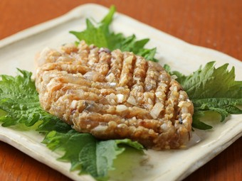 香り立つ、味噌仕立ての『あじのなめろう』