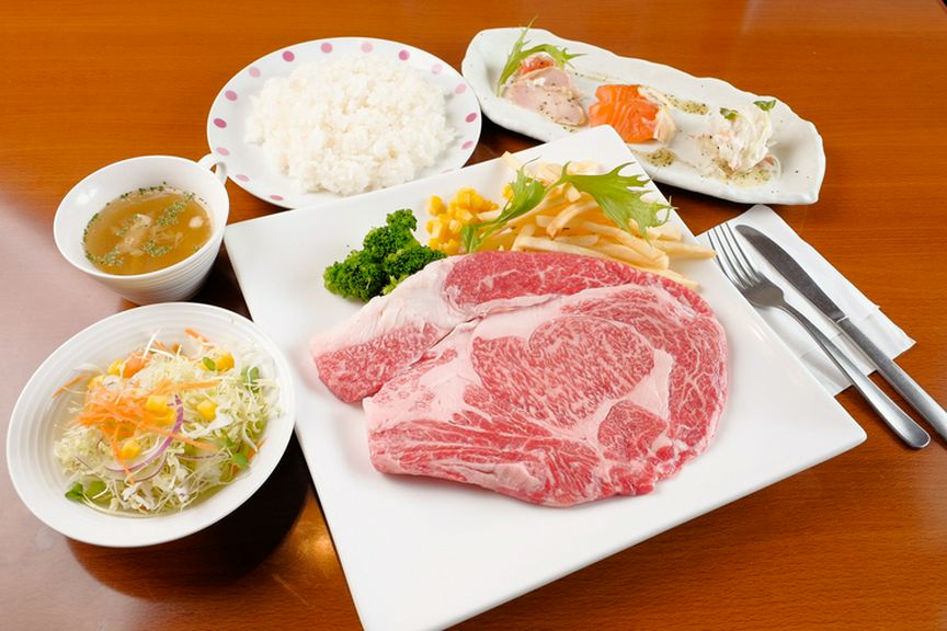 神戸牛A５ランクリブロースステーキセット