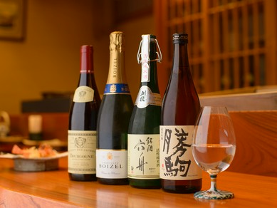 天富良の味を引き立たせている全国各地の日本酒