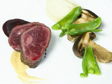 尾崎牛の赤身ステーキ