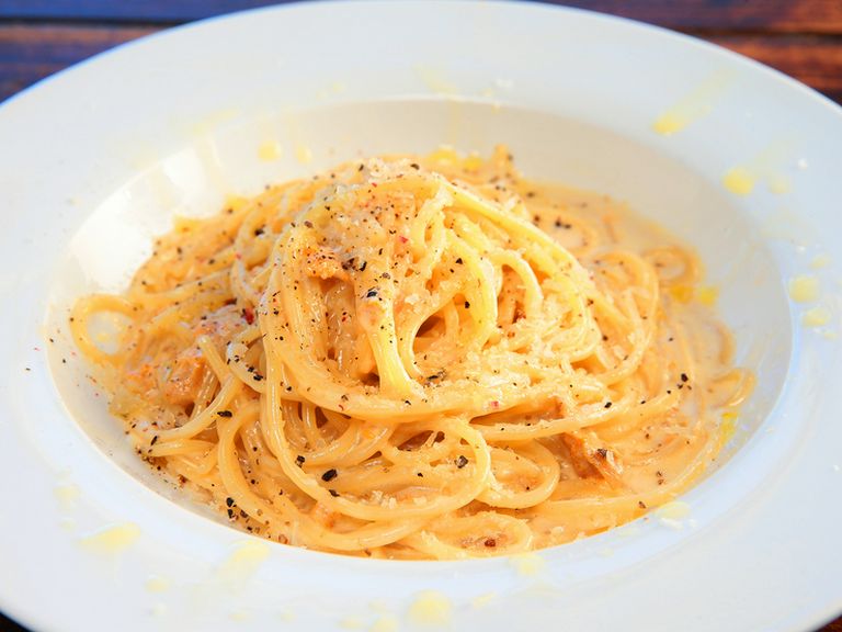 磯の風味が口いっぱいに広がる、贅沢な『串間産 ウニのクリームパスタ』