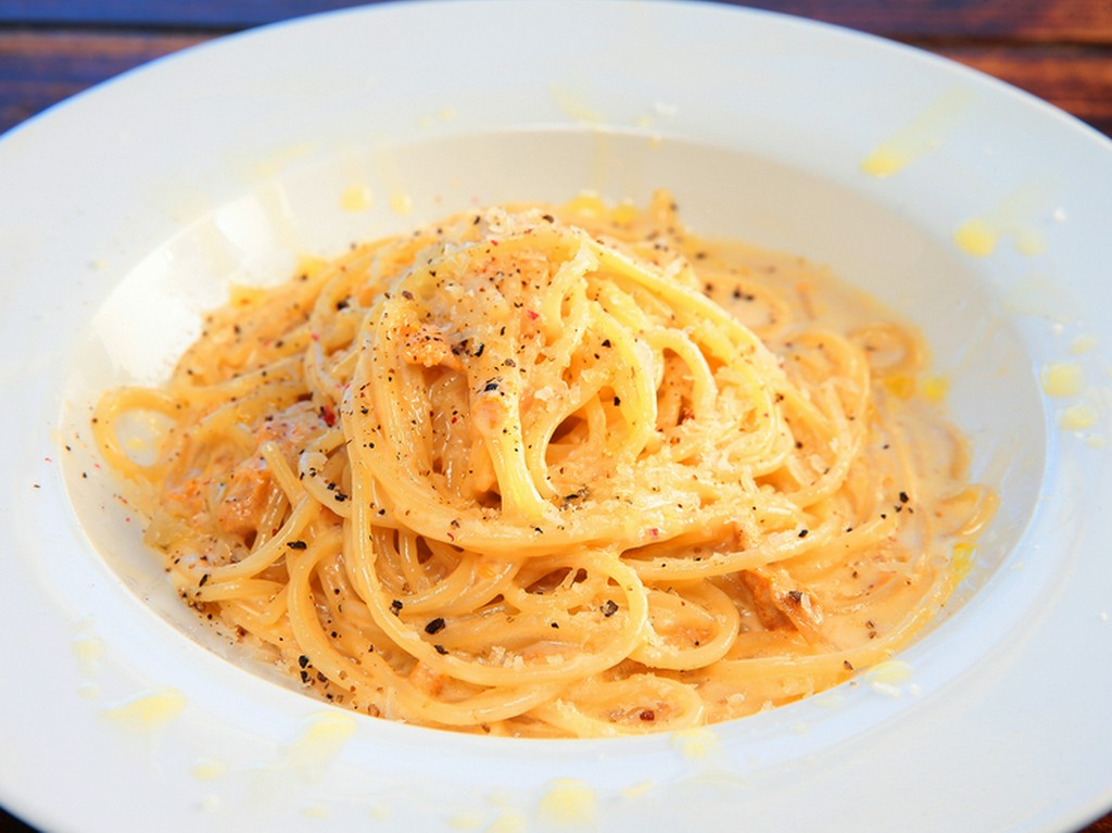 磯の風味が口いっぱいに広がる、贅沢な『串間産　ウニのクリームパスタ』