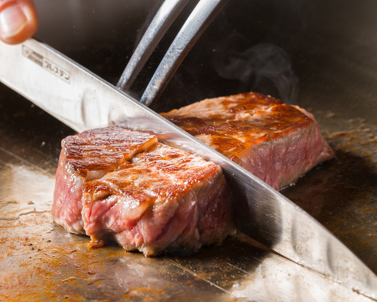 ●Specially selected Tajima beef steak course