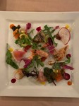 魚介たっぷり使用したオードブル
シェフおすすめのお魚料理とお肉料理が楽しめる贅沢なコース