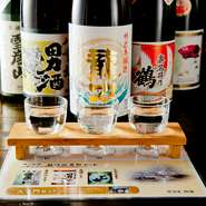 播州地酒9銘柄が飲み比べられる『姫路城名所セット』