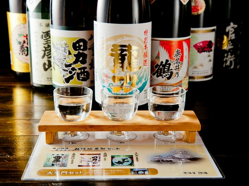 播州地酒9銘柄が飲み比べられる『姫路城名所セット』