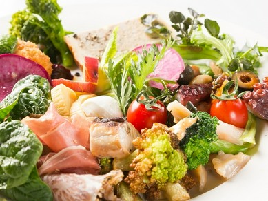 1つ1つの食材を丁寧に調理