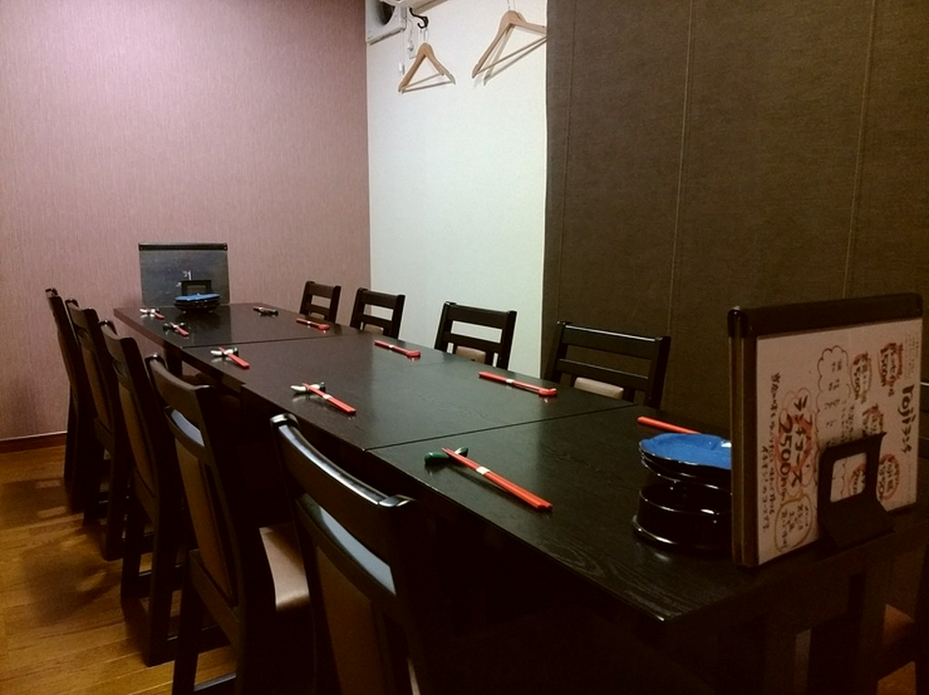 約10名様までの個室ございます！