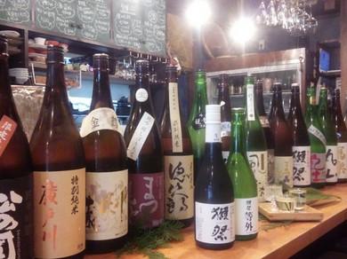 京都近畿圏を中心に全国の日本酒10種類以上！