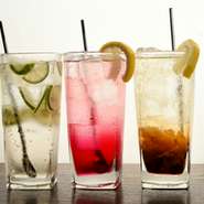 1年中変わる季節のもので自家製の酎ハイを作っています。