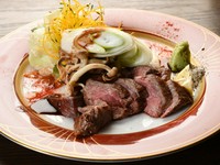 黒毛和牛ステーキがメイン！天然魚刺身・天然魚握り・旬の焼き魚・丹波のお野菜・京丹後の魚・京都の和牛！