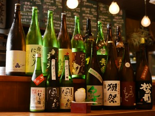 ほんとに美味しい日本酒が沢山！