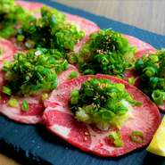 ネギの甘みと牛タンの美味しさコラボ