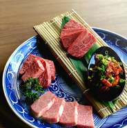 ★黒毛和牛上カルビ　★黒毛和牛カルビ★黒毛和牛上ロース　★黒毛和牛切り落とし　２～3人前