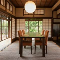 個室でゆっくりお食事を。落ち着ける和空間は接待や会食に最適