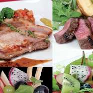 ※　17:00以降のご提供となります。
※　季節により、使用するフルーツや器が変わる場合がございます。写真は一例です。
※　表示価格は税別価格です。
※　2日前までにご予約下さい。
