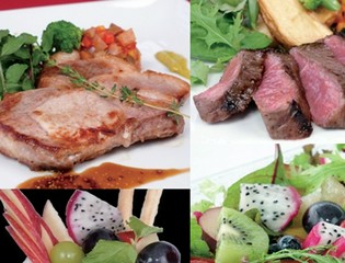 美しく、かわいく、季節感たっぷりのコース料理