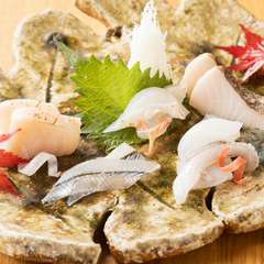 瀬戸内の恵みを一皿に『お造り盛り合わせ』