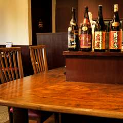 かつによく合う味わいの日本酒や焼酎を厳選