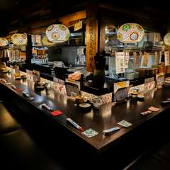 自分のペースでまったりと過ごせるカウンター席