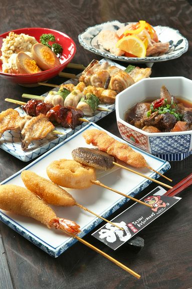 名物◎串揚げ◎串焼き◎