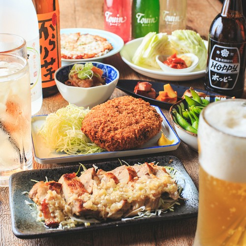 サラリーマンの懐にやさしいメニュー多数