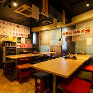 お客様の人数や状況に合わせてお席を御用意させていただきます！