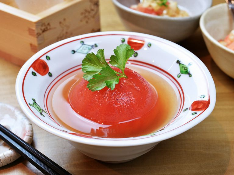 サンシャイントマトのだし煮