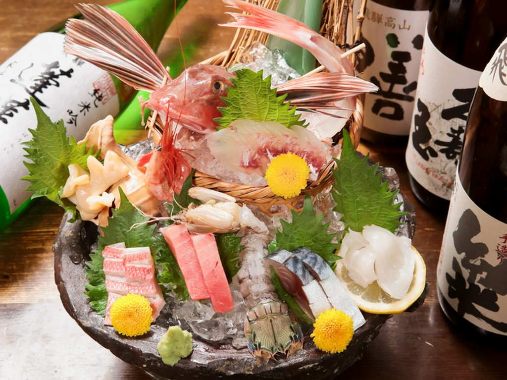 おいしい料理のお供に飛騨高山の地酒を