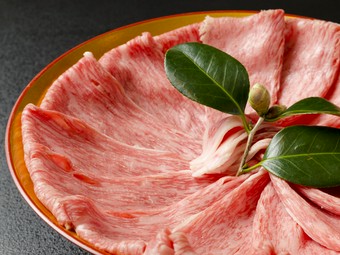 新鮮野菜と共に味わえる『すき焼き懐石コース』