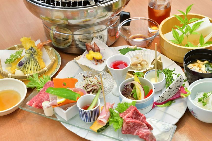 夏に向けた彩り御膳