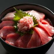 生の本まぐろ使用です。