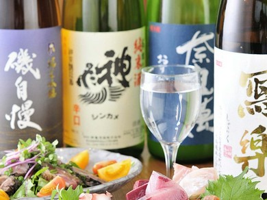 季節ごとの選りすぐった銘酒が味わえるお店