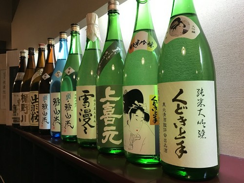 日本酒多数あり