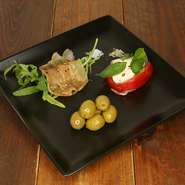 Assortment of 3 tapas
