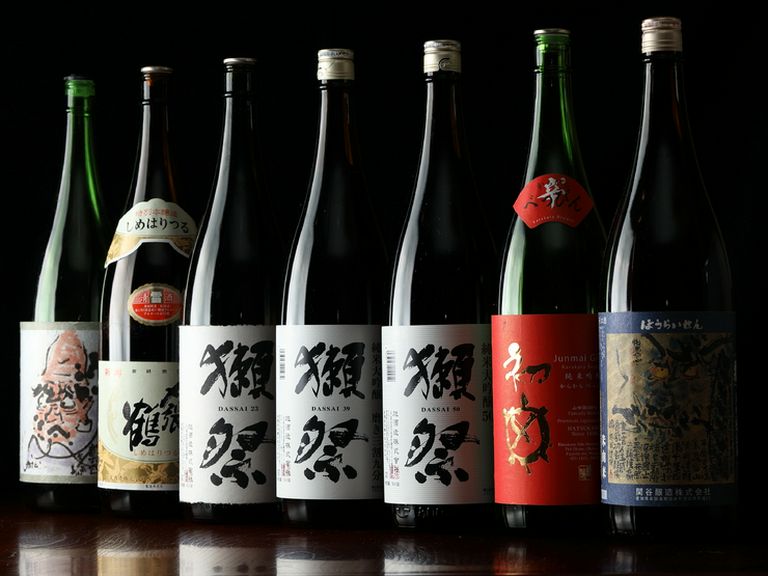 小田原では入手困難なこだわりの日本酒が勢ぞろい!