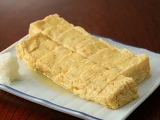 昔ながらの旅館で食べられるような『出し巻玉子』